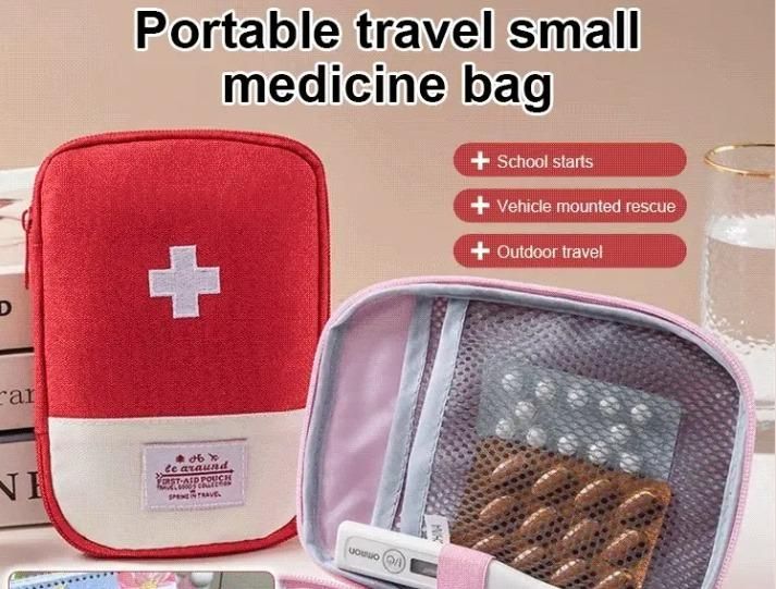 Portable Travel Medicine Bag