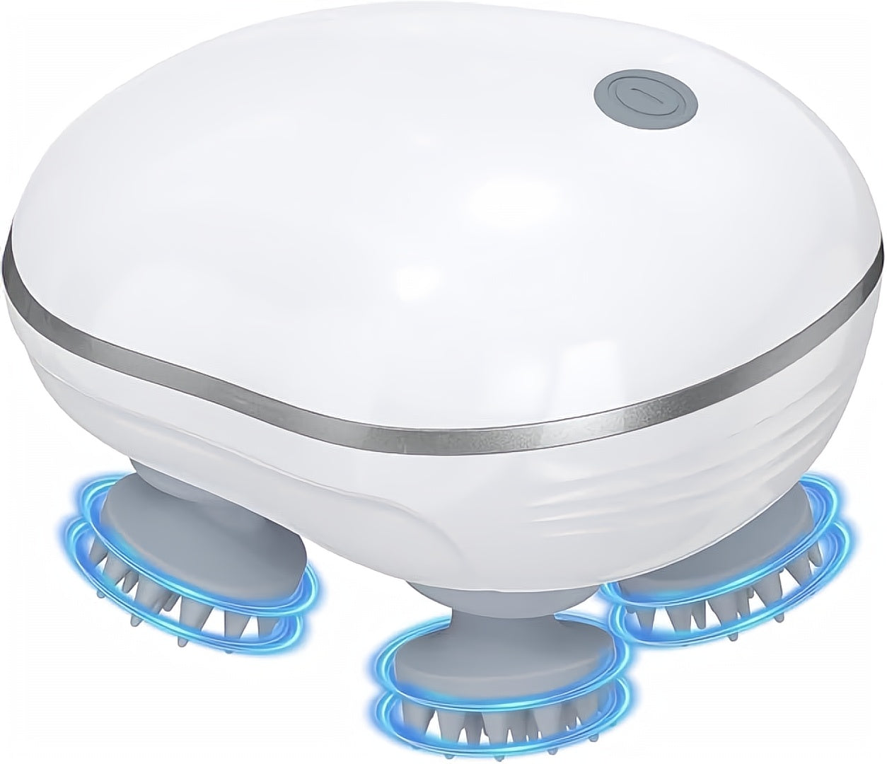 Portable Electric Scalp Massager – Waterproof, Cordless & Full-Body Use