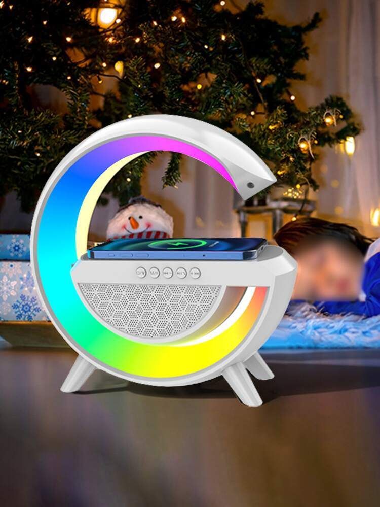 3-in-1 Smart G-Lamp: Wireless Charger, Bluetooth Speaker & Ambient Light